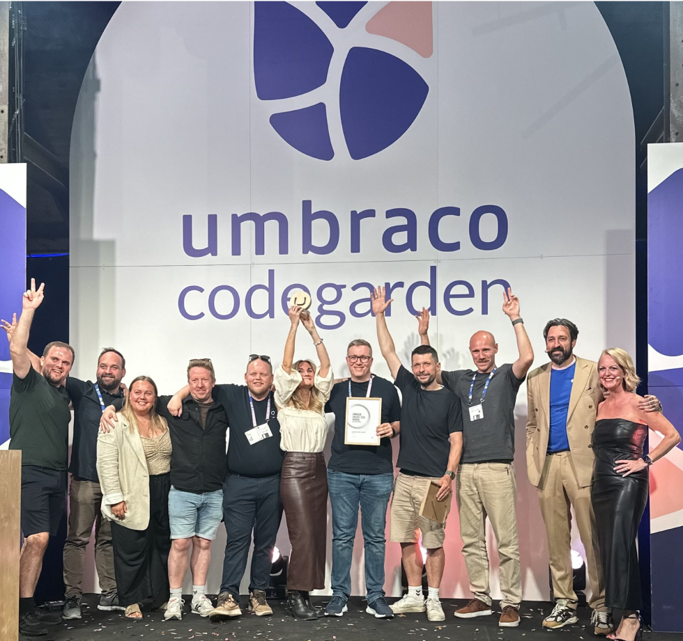 Ecreo vinder Umbraco Award 2025